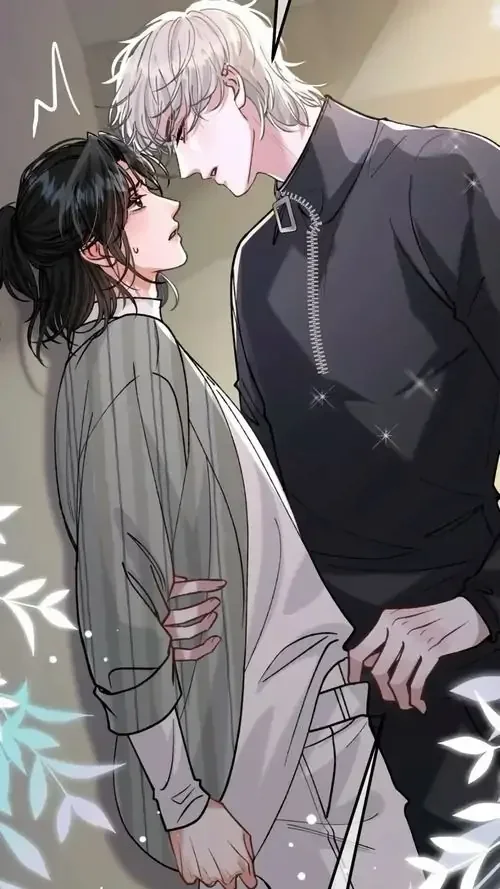 Hình ảnh minh họa anime sẽ gầy với hai nhân vật nam trong khung cảnh thân mật