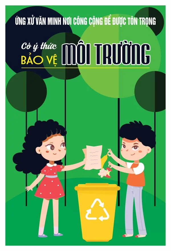 24+ Mẫu Poster Bảo Vệ Môi Trường Đẹp, Ấn Tượng, Phổ Biến | Thế Giới Backdrop (2)