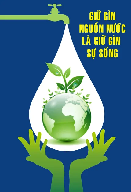Tranh cổ động - Tranh cổ động tuyên truyền bảo vệ môi trường (2)