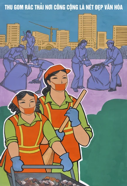 Tranh cổ động - Tranh cổ động tuyên truyền bảo vệ môi trường