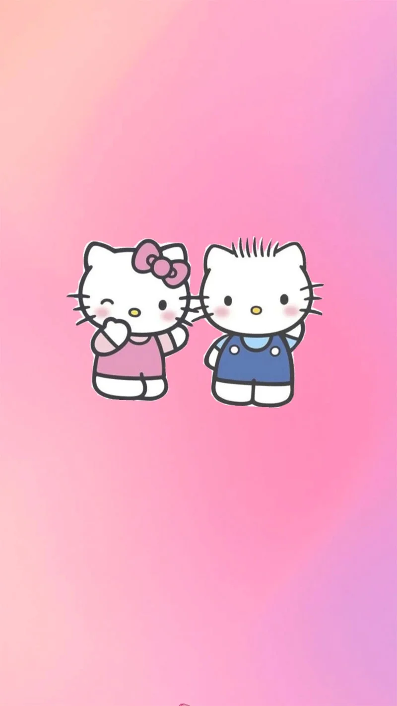 Chia sẻ top hình nền Hello Kitty cho iPhone đẹp, ấn tượng nhất (2)