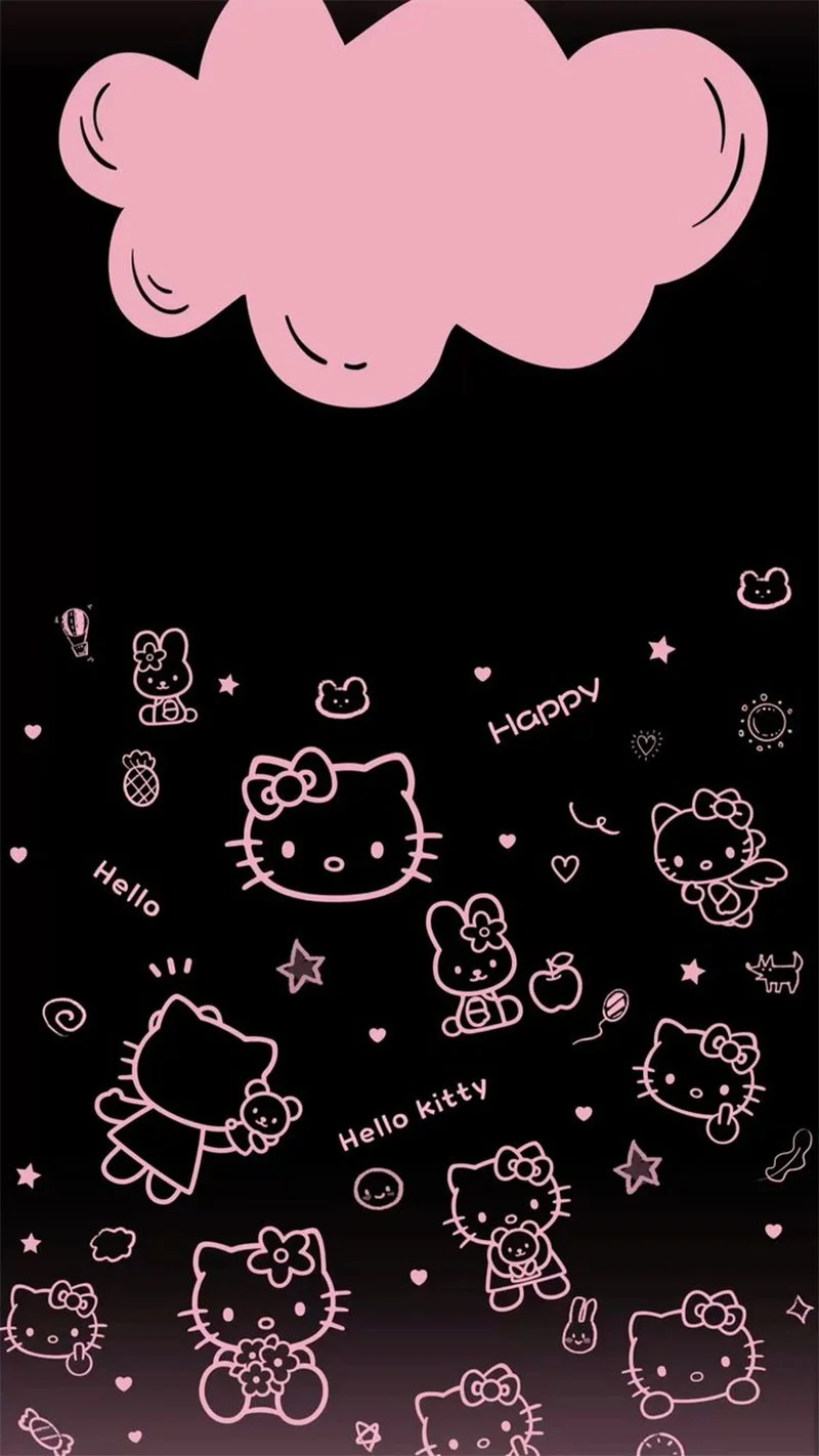 Chia sẻ top hình nền Hello Kitty cho iPhone đẹp, ấn tượng nhất