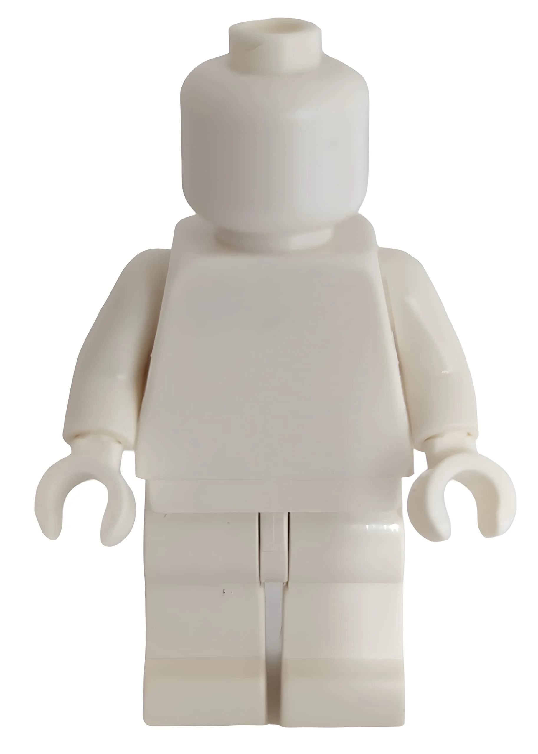 Ảnh nền máy tính mô hình nhân vật LEGO trắng trơn
