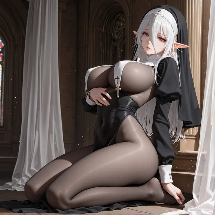 Bộ ảnh hentai nữ tu, tấm 8