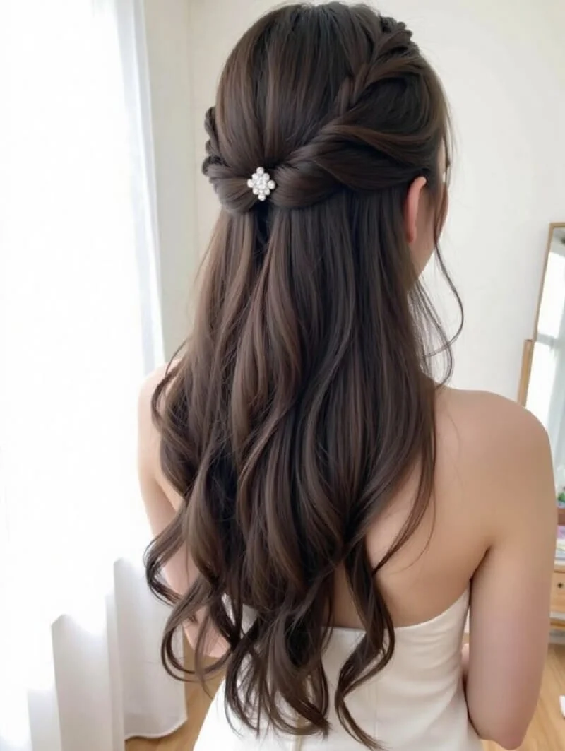 25 kiểu tóc đẹp đi đám cưới cho nàng xinh xăn nổi bật