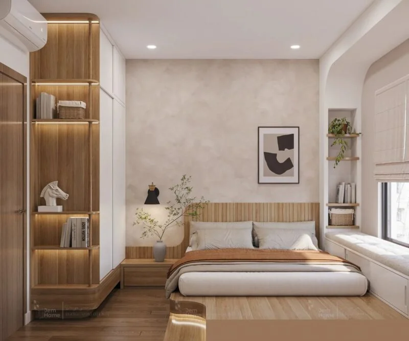 Cách trang trí phòng ngủ đẹp hiện đại (10)
