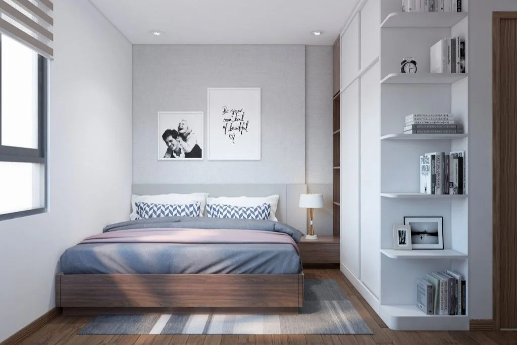 Hướng dẫn bạn cách trang trí nội thất phòng ngủ nhỏ hẹp - Nội Thất T&T