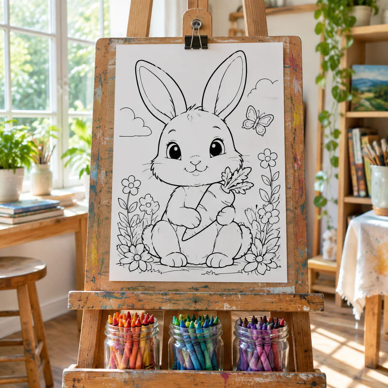 Tuyển chọn tranh tô màu cute — hình 5