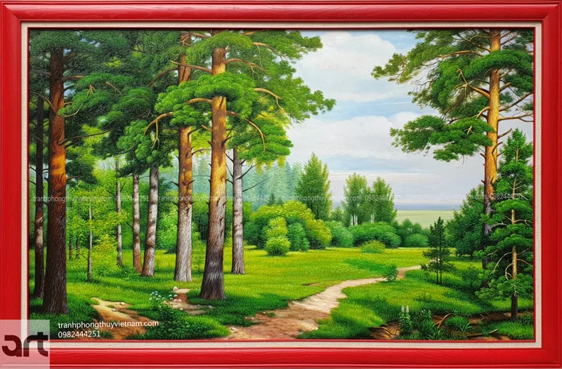 200+ Tranh Phong Cảnh Thiên Nhiên Đẹp | Sơn Dầu Vẽ Tay