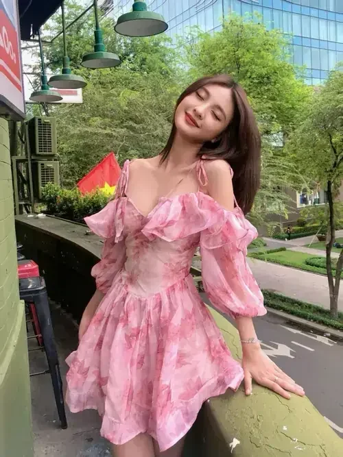 Full bộ 253 Ảnh Gái Xinh Mặc Pinky outfit hồng pastel cute tôn da, tôn dáng cực khéo