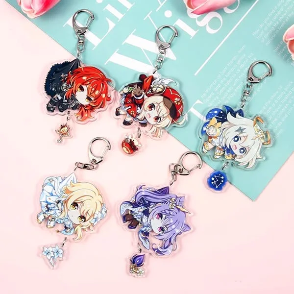 Móc khóa Acrylic nhân vật Genshin Impact Treo Hanging Vol 1 – nShop - Game & Hobby