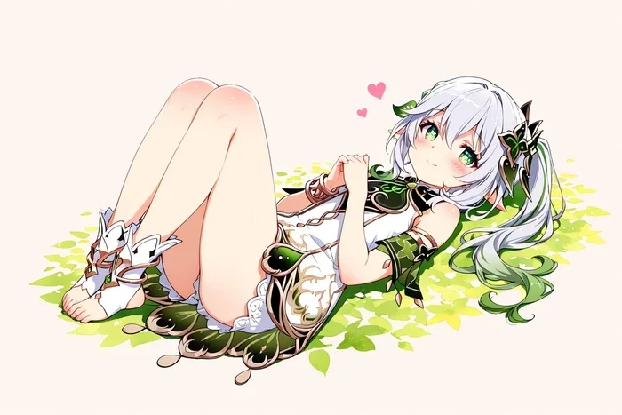 Hình Nahida Genshin Impact sex anime cởi đồ sexy