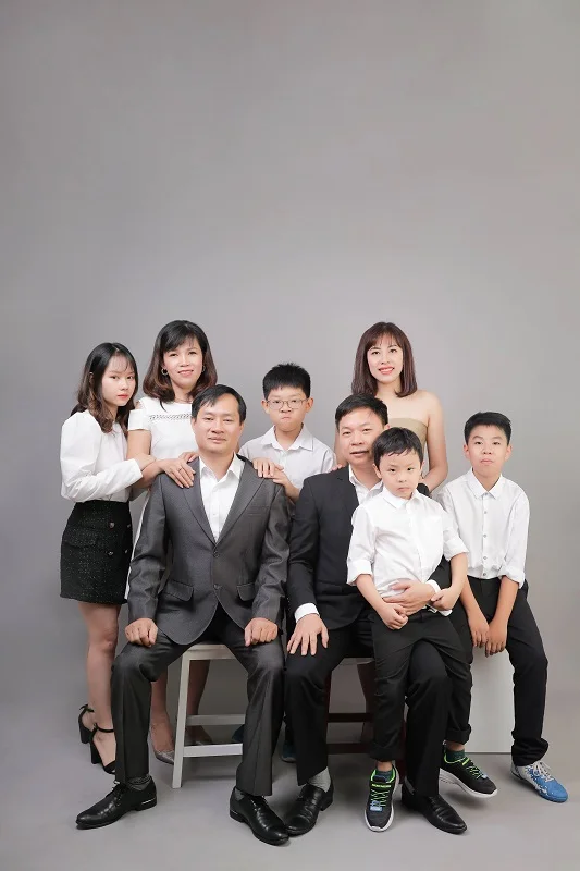 Chụp ảnh gia đình kiểu Hàn Quốc - Cách có bức hình ĐẸP