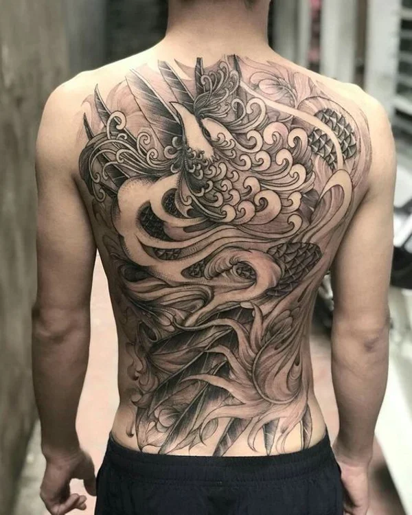 100+ Hình Xăm Full Lưng Tatoo Kín Lưng Đẹp Và Cực Chất