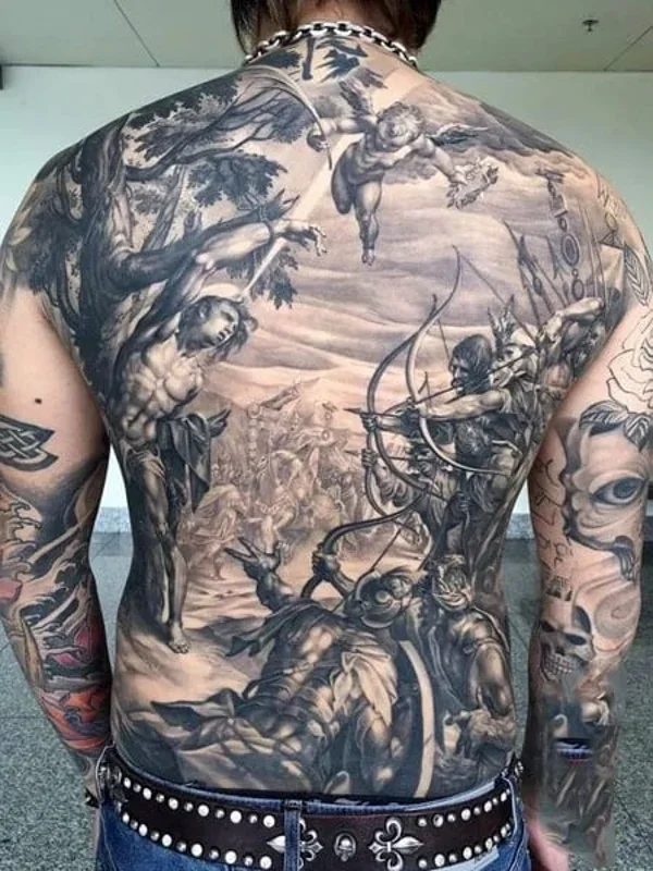 100+ Hình Xăm Full Lưng Tatoo Kín Lưng Đẹp Và Cực Chất