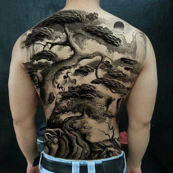 100+ Hình Xăm Full Lưng Tatoo Kín Lưng Đẹp Và Cực Chất (2)