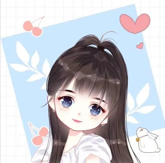 cô gái anime dễ thương đáng yêu