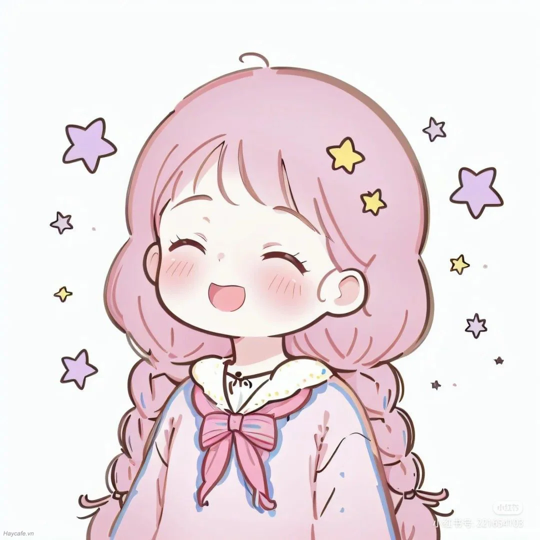 hình ảnh cute nữ phong cách hoạt hình