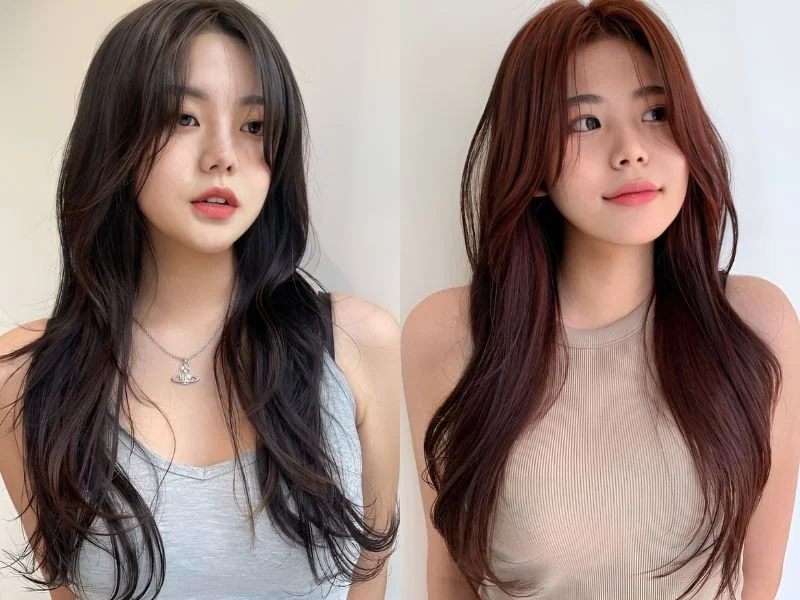 15 Kiểu Tóc Mái Bay Nữ, Mái Thưa Và Cách Cắt Cho Hairstylist (2)