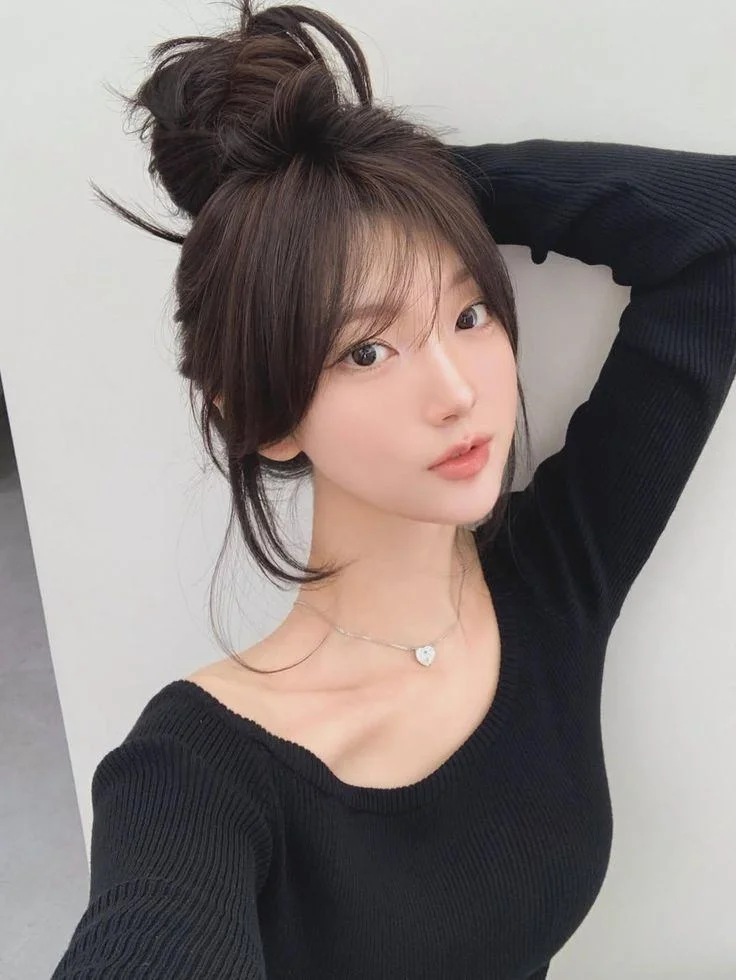 tóc mái bay buộc cao (10)