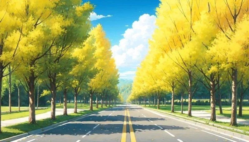 Hình nền phong cảnh anime đẹp (7)