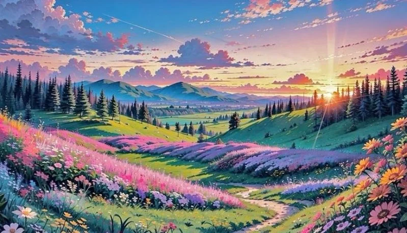 Hình nền phong cảnh anime đẹp (11)