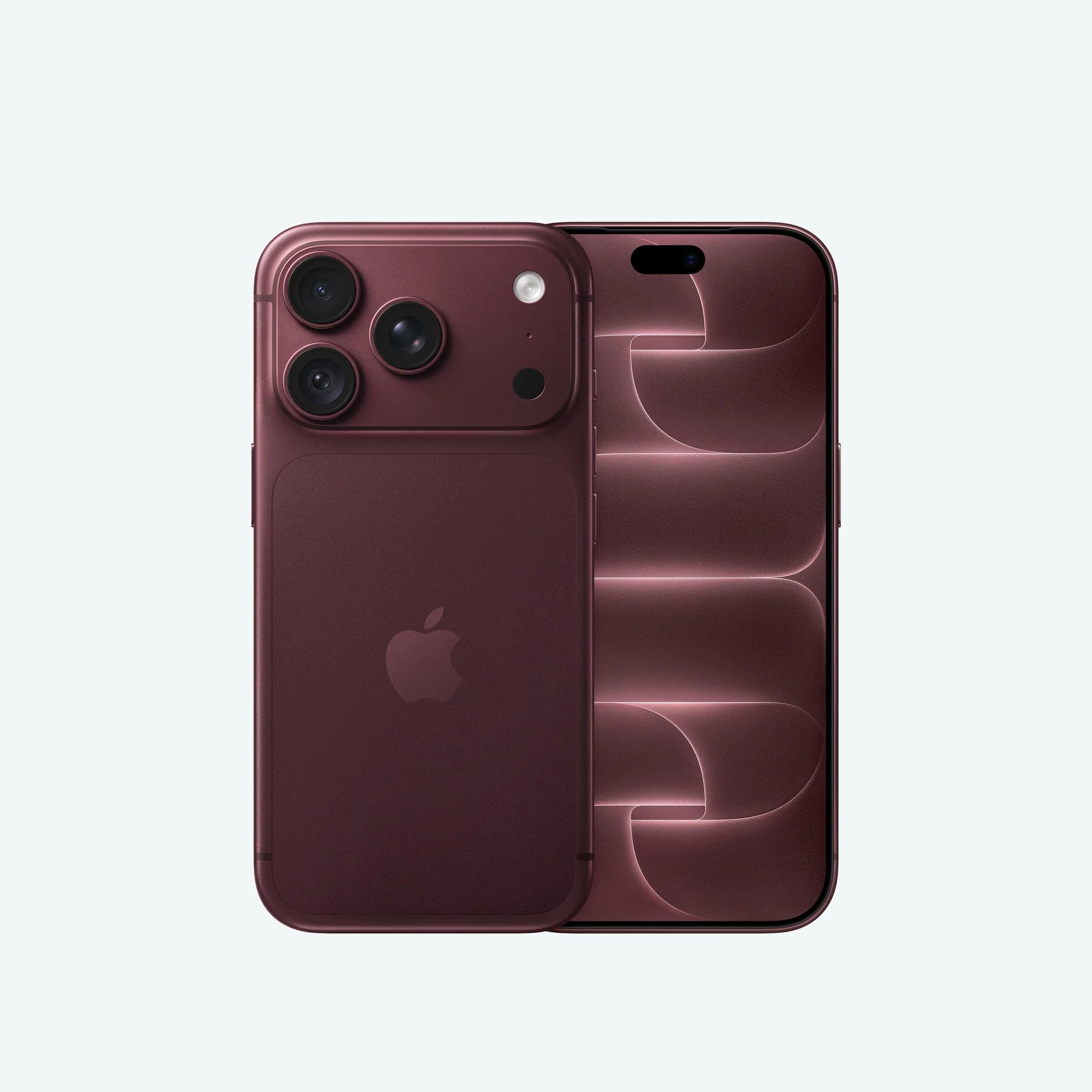 Mẫu iPhone 18 màu đỏ mận thiết kế sang trọng