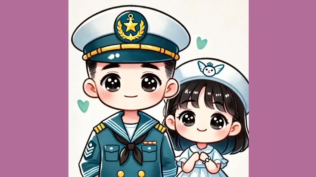 Hình vẽ chibi bộ đội Việt Nam ý nghĩa nhất